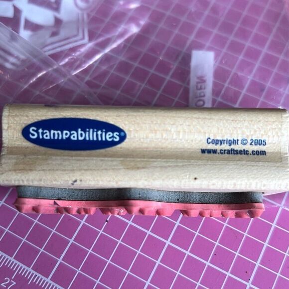 Wood Stamps Lot of 5 - Picture 3 of 4